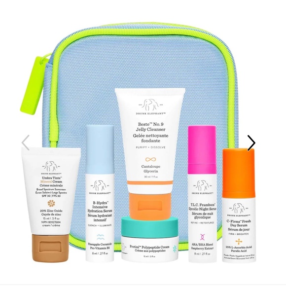 53. DRUNK ELEPHANT The Littles Travel Skincare Set NEW $76 - Picture 1 of 1